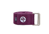 Ремінь для йоги Manduka AligN Yoga Strap Indulge 244×4.4 см фіолетовий