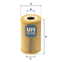 Фильтр масляный Bmw 3 Купе (E36) 1.8 1991.10 - 1999.05 (UFI 25.008.00)