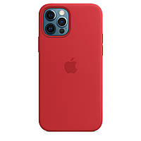 Силіконовий чохол для iPhone з підтримкою Magsafe червоний - iPhone 14