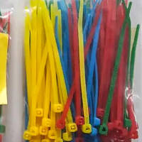 Стяжка кабельная 80х2.5мм (цветные), DEC1315(80mm-C), 1уп-100шт