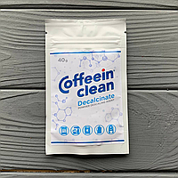 Порошок "Coffeein clean" для снятия кальция 40г (Синий)