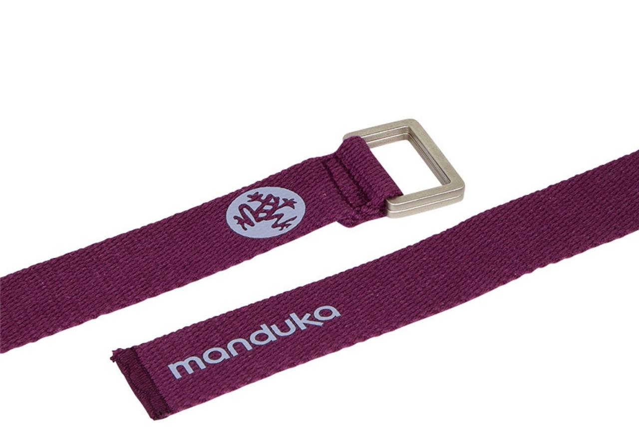 Ремень для йоги Manduka Unfold Yoga Strap 182 x 3.2 см Indulge - фото 6 - id-p2133670366