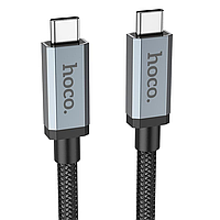 Кабель Hoco Type-C - Type-C USB3.2 100W 2метра 4K 60Hz HD high speed data cable US06