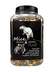 Корм Буся, Mice & Rat, питательный  корм для мышей и крыс 550 гр