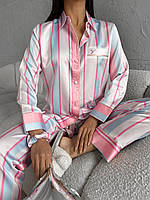 Женская пижама шелковая  ❤️   штаны с рубашкой Victoria's Secret