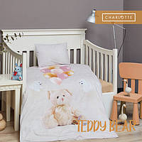 Комплект постільної білизни в ліжечко Charlotte Baby 100х150 Teddy Bear