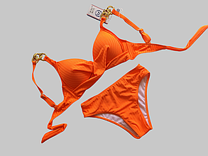 Купальник раздельный Samegame Феба 2309 оранж (В НАЛИЧИИ ТОЛЬКО 44 46 48 50 52 УКР р-ры), фото 3