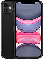 Смартфон Apple iPhone 11 (A2221) Black, 128GB, Nano-SIM + eSIM, 6.1' (1792х828, IPS, 326 PPI), A13 Bionic,
