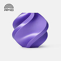 PLA-пластик Silk шовковий Bambu Lab Filament Purple з RFID чіпом для 3D-принтера (13701) 1.75 мм LA0022 1 кг