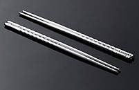 Багаторазові палички для суші із нержавіючої сталі. Японські палички для їжі. Металеві палички 1 пара, фото 4