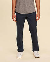 Брюки мужские - брюки Slim Straight Hollister HC5163M W32L32 Темно-синий