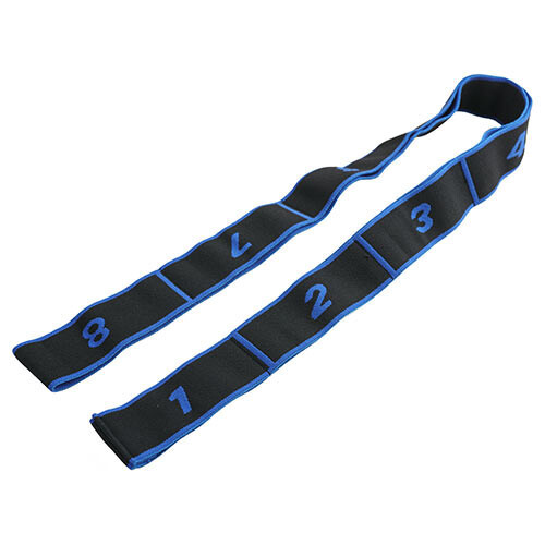 Стрічковий еспандер для розтяжки з петлями 92х4 см E5425, фото 1