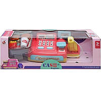 Игровой набор Joy Toy Кассовый аппарат 36 элементов Pink (134350)