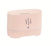 Увлажнитель воздуха с подсветкой Aroma Diffuser UV-2 FT-1923 Арома дифузор с еффектом пламени Пудровый