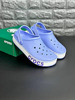 Женские кроксы шлёпанцы из пены Crocs