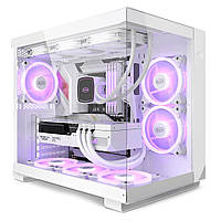 Корпус PcCooler PсCOOLER CPS білий ATX/Micro ATX/Mini-ITX (LxWxH)415x295x368мм/468*378*514мм (C3 T500 ARGB WH)