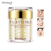 Инновационный увлажняющий крем для лица BIOAQUA Pure Pearls Cream, 60 г.