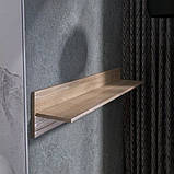 Полиця настінна Лайт ПЛН-1 Дуб сонома (100х20х20 см) Еверест, фото 2