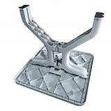 Стіл Пріма квадратний пластиковий білий 80*80, фото 8