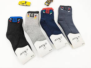 Дитячі шкарпетки NECO зимові махрові для хлопчиків EURO 12 пар/уп мікс кольорів