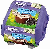 Шоколадні яйця Milka зі шматочками Oreo 4 шт