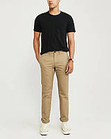 Брюки мужские - брюки Straight Chinos Abercrombie & Fitch AF8350M W32L32 Коричневый