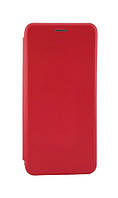 Чехол книжка Premium для Realme C25Y на магните с подставкой красный