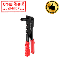 Пістолет заклепувальний ручний, діаметр заклепки 3.2; 4; 4.8 мм INTERTOOL RT-0005 STP