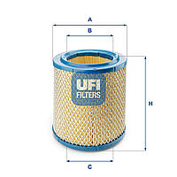 Фильтр воздушный Fiat Ducato Фургон (280_) 2.5 1982.01 - 1991.02 (UFI 27.888.00)