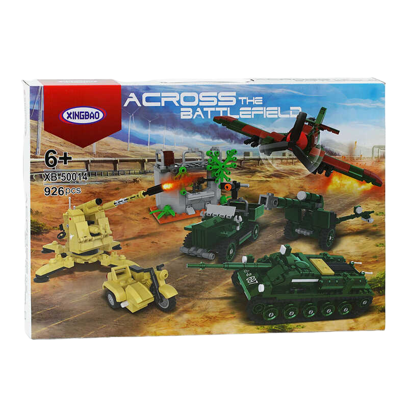 Конструктор Across the Battlefield 926 деталей ХВ 50014 XingBao, фото 1