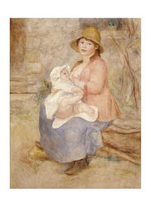 Лист Pierre-Auguste Renoir — Maternity, 1912