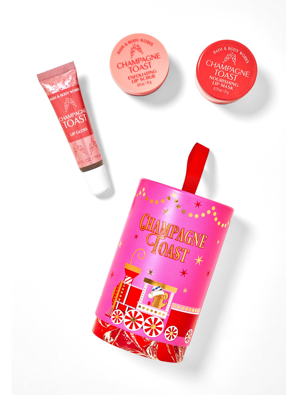 Подарунковий набір косметики для губ Bath & Body Works Champagne Toast