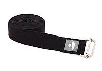 Ремень для йоги Asana Belt Pro Bodhi черный 300×3.8 см