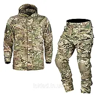 Мужской демисезонный костюм HAN WILD, комплект куртка и штаны с наколенниками Весна/Лето M