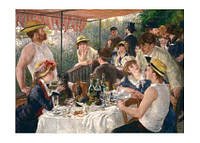 Открытка Pierre-Auguste Renoir - Luncheon of the Boating Party, 1880-1881