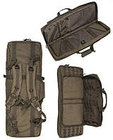 Сумка для транспортування зброї Mil-Tec Olive, сумка чохол для зберігання зброї, рюкзак для зброї