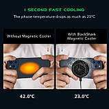 Black Shark Magnetic Cooler BR30-AP магнітний мобільний кулер охолодження для телефона смартфона ios android, фото 4