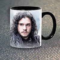 Чашка Fan Girl Джон Сноу John Snow Игра Престолов Game of Thrones New (14457) 330 мл Разноцве UQ, код: 7588181