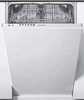 Вбудована посудомийна машина Indesit DSIE 2B10, White, комплектів посуду 10 шт, програм миття 5 шт, сенсорний,