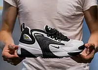 Кросівки чоловічі Nike Zoom 2K White Black Найк Зум 2К Чорно-Білі 41