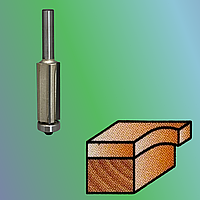Фреза кромочная обкаточная с 4-мя ножами по дереву 10016-5 D 16 мм
