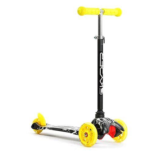 Самокат триколісний "Skyper", дитячий, жовтий, фото 1