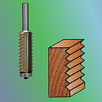 Фреза для мікрошипа мікрошипа по дереву 06003 D 22 мм