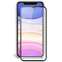 Защитное стекло 5D Glass Iphone XR / Iphone 11 Black, Защитное стекло для айфон 11 и XR