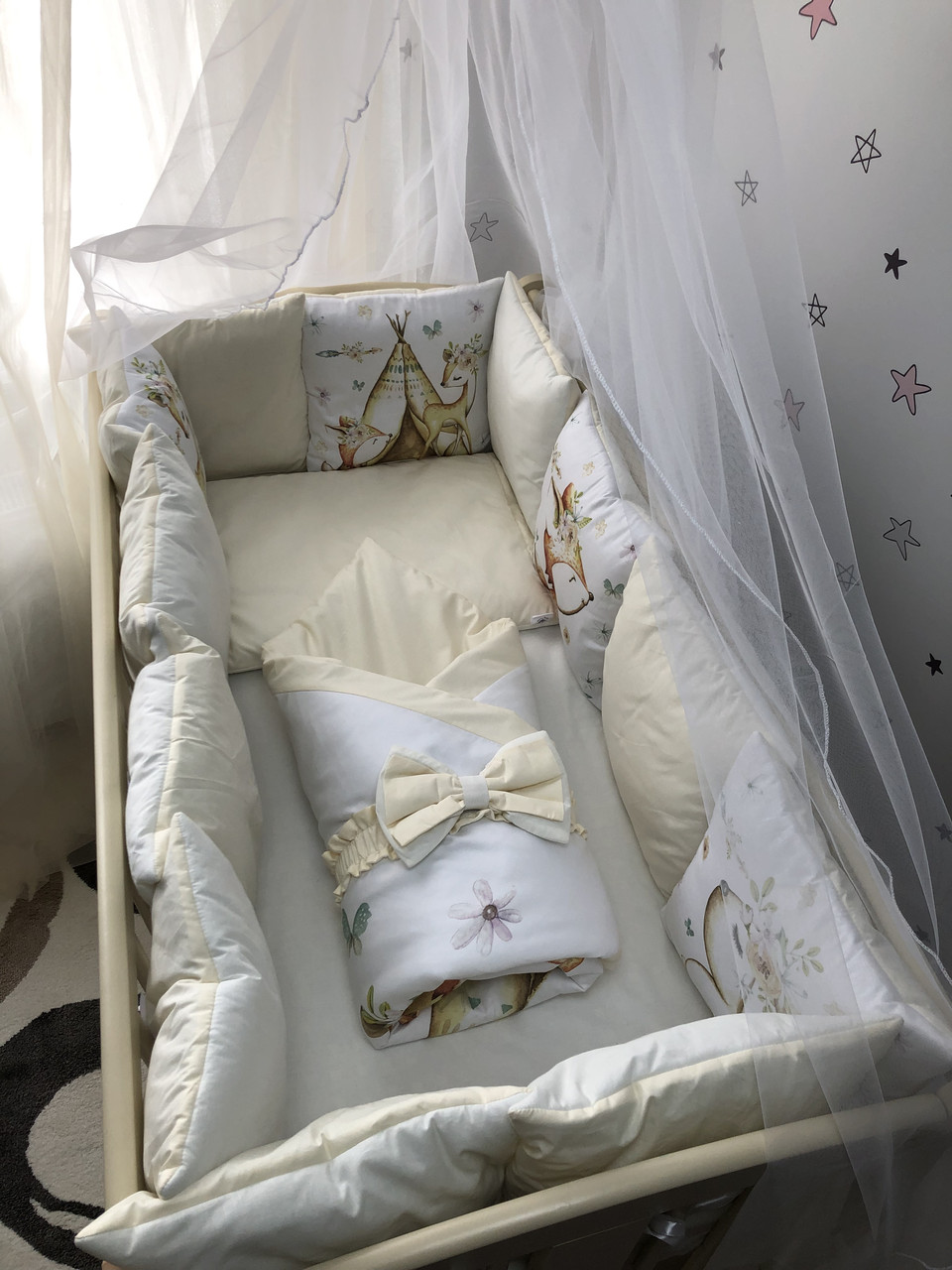 Комплект постельного белья Baby Comfort Baby Bembi 8 элементов Дикий запад 2 - фото 6 - id-p2133684270