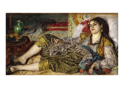 Лист Pierre-Auguste Renoir — Odalisque, 1870