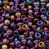 Бисер калиброванный фиолетовый глазированный 554