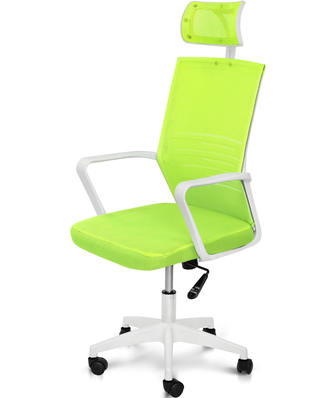 Крісло комп'ютерне Зум Olivie з високою спинкою і підголівником ТМ Мікс Мебель