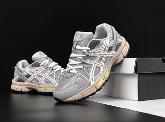 Чоловічі жіночі кросівки Asics Gel-Kahana 8 gray Взуття Асикс Кахана світло-сірі підліткові