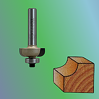 Фреза радиусная обратная с подшипником по дереву 32006 D 25 мм